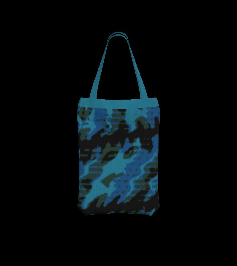CATLANTA GLITCH #36509 - TOTE BAG - Onesize front