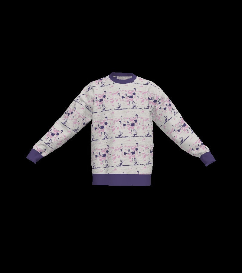GLITCH SWEATER #43891 (front)
