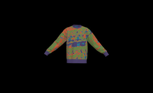GLITCH SWEATER #70930 (front)