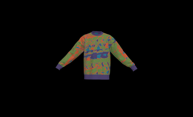 GLITCH SWEATER #70930 (front)