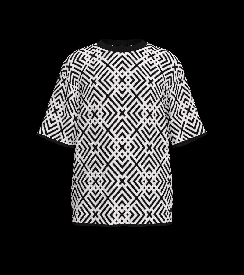 GLITCH SHIRT #12145 (front)