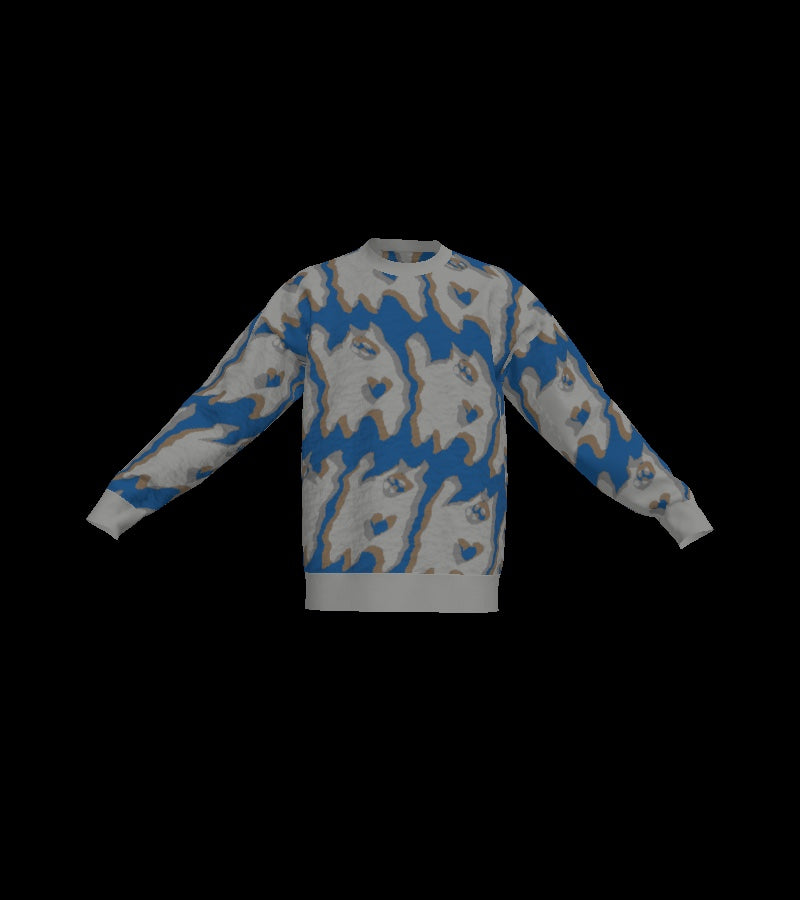 GLITCH SWEATER #64958 (front)