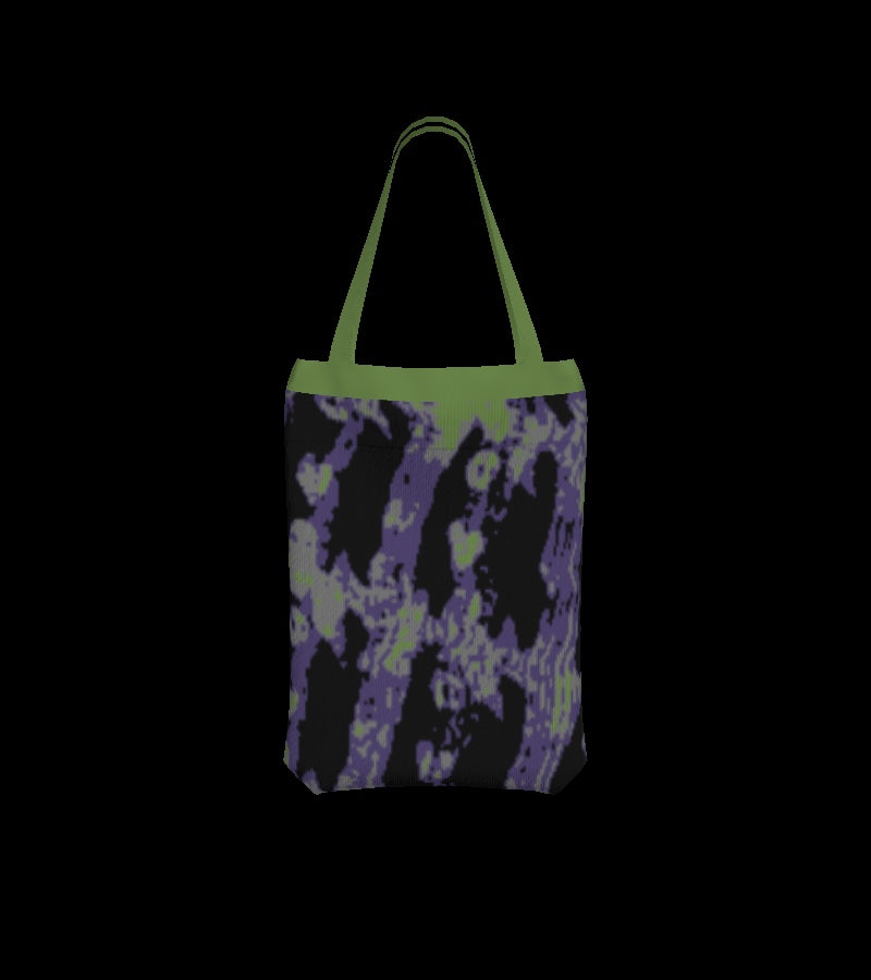 CATLANTA GLITCH #28670 - TOTE BAG - Onesize front