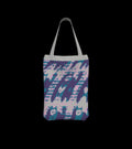 CATLANTA GLITCH #54750 - TOTE BAG - Onesize front