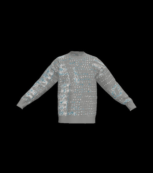 GLITCH SWEATER #19443 (front)