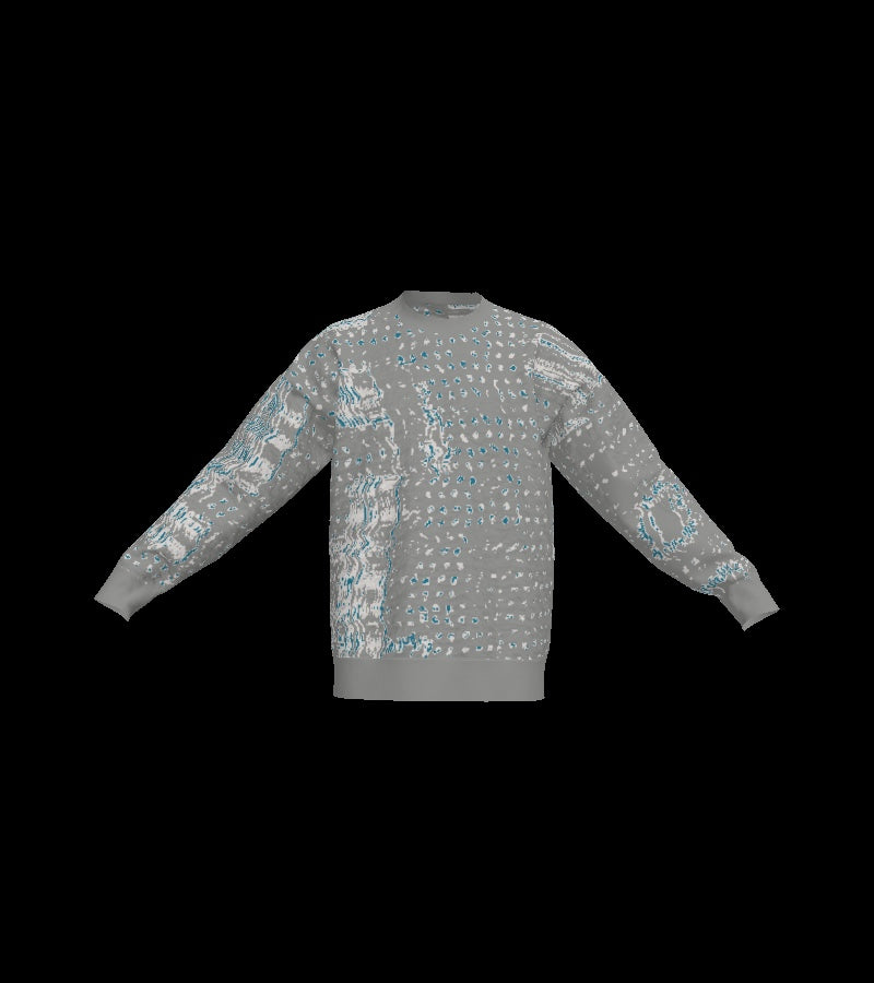 GLITCH SWEATER #19443 (front)