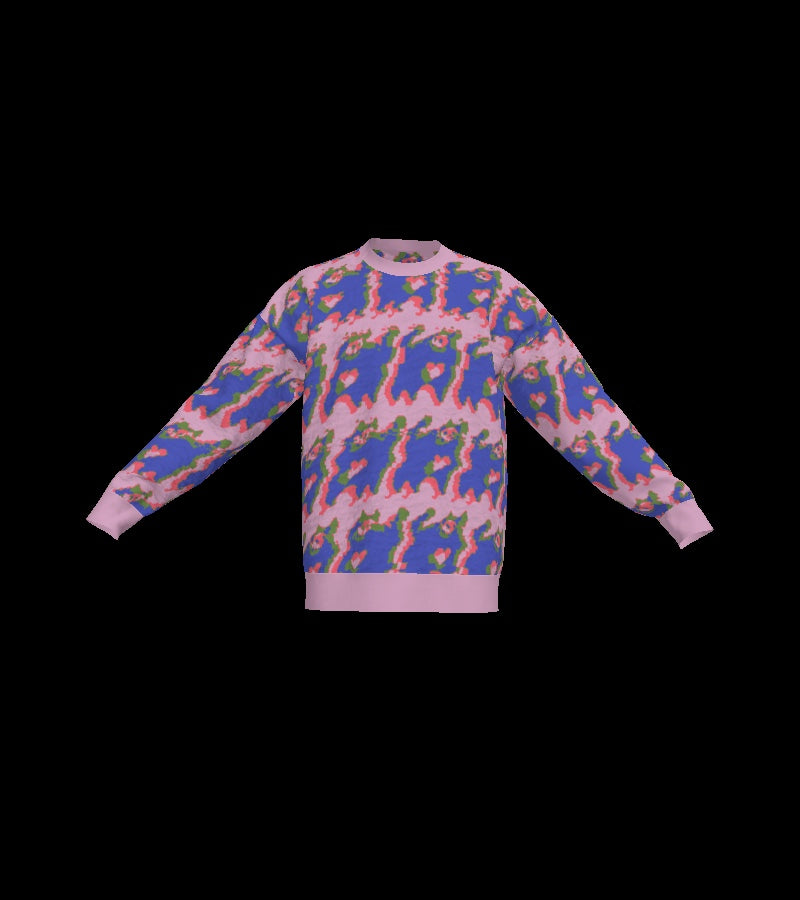 GLITCH SWEATER #78113 (front)