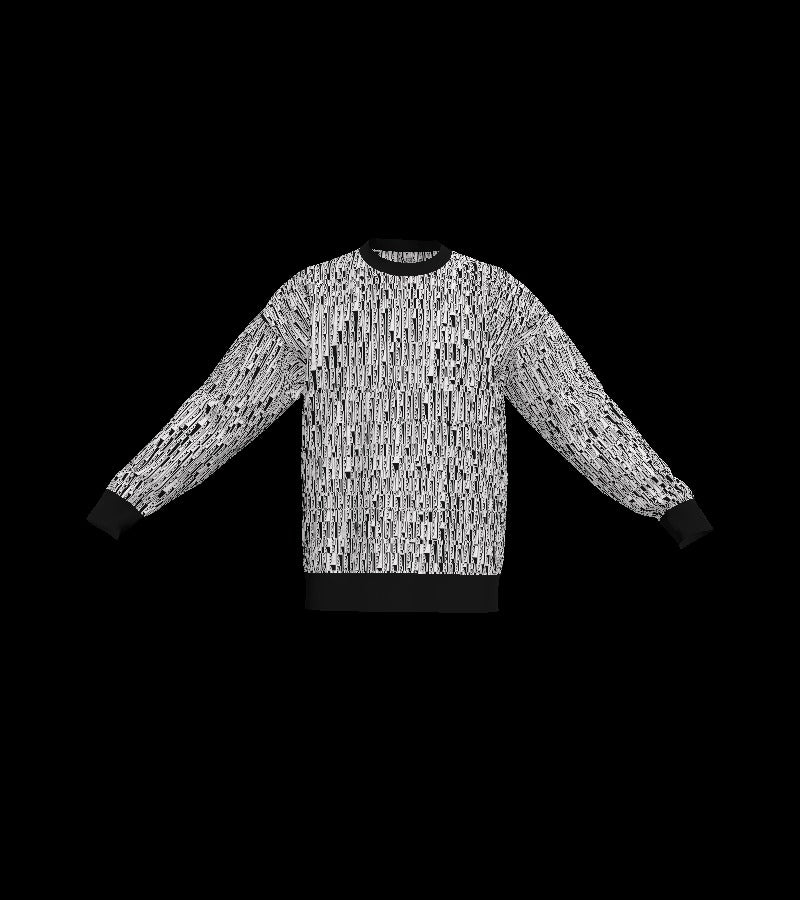 GLITCH SWEATER #88448 (front)