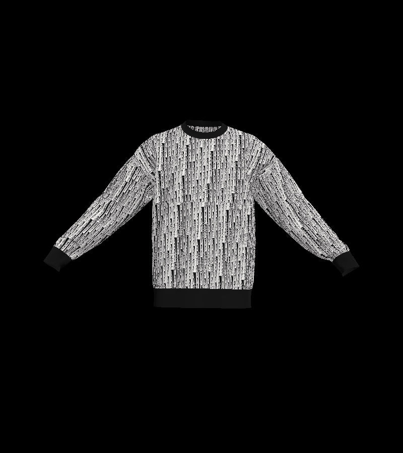 GLITCH SWEATER #90466 (front)