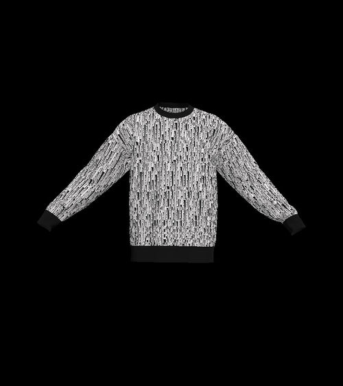 GLITCH SWEATER #23665 (front)
