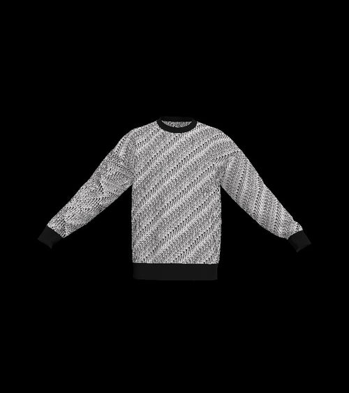 GLITCH SWEATER #75037 (front)
