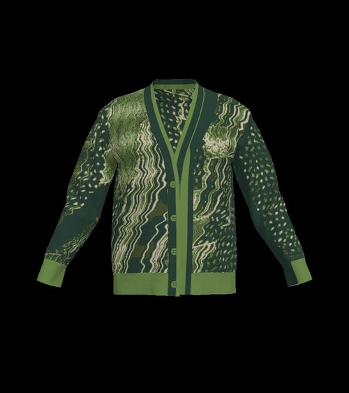 GLITCH CARDIGAN #75239 (front)