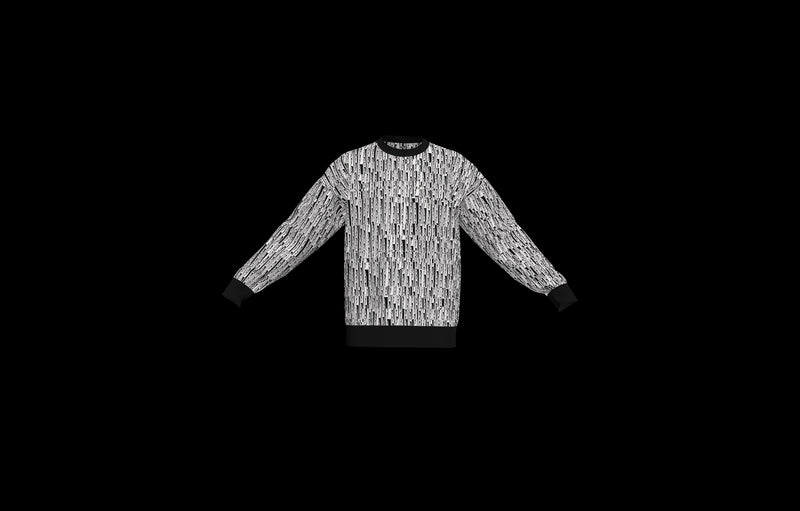 GLITCH SWEATER #36444 (front)