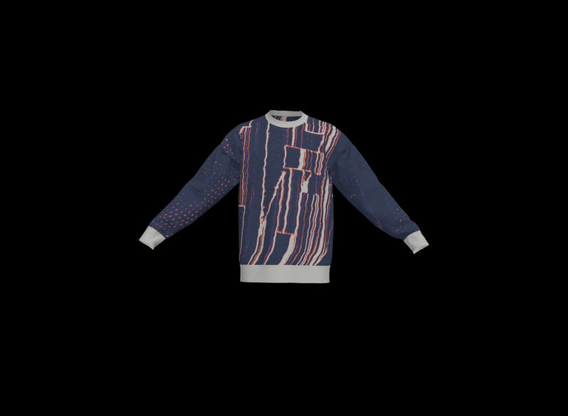 GLITCH SWEATER #88626 (front)