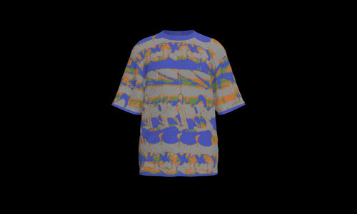 GLITCH SHIRT #33985 (front)