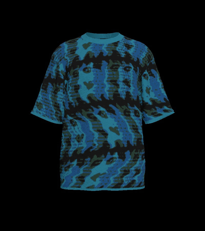 CATLANTA GLITCH #56915 - SWEATER - XL front