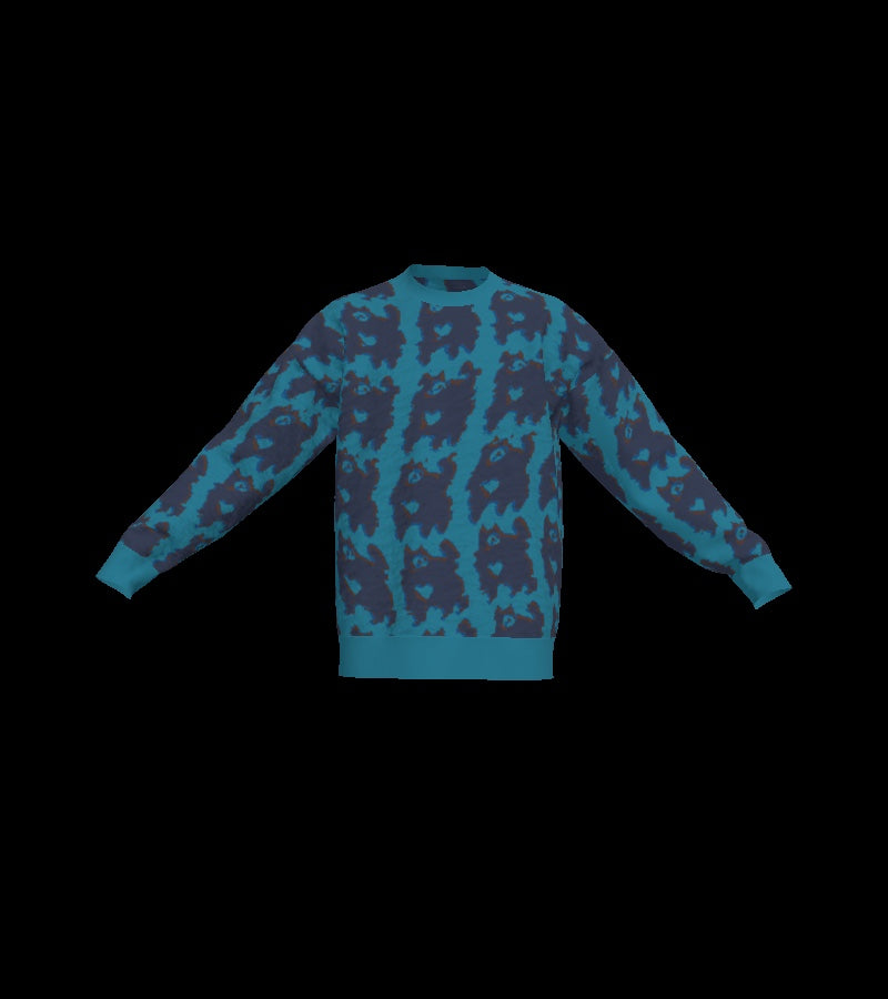 GLITCH SWEATER #67276 (front)