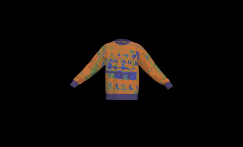 GLITCH SWEATER #33910 (front)